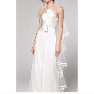 Fame And Partners Annie Strapless Jumpsuit Size 12